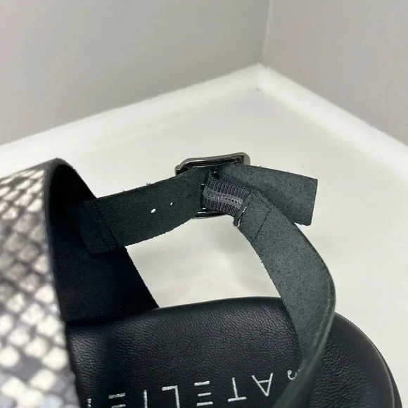 Ateliers Snakeskin Print Platform Sandal - Picture 7 of 13